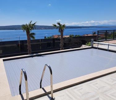 Selce Villa | Villa Belissima Vista Mare