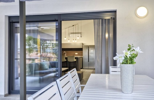 Rakalj Villa | Villa Bellavu for 8 people with playground & sea view in Rakalj