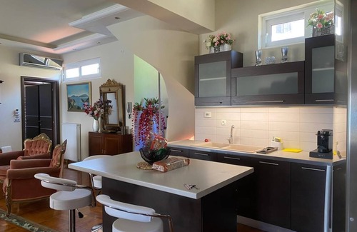 Volos Cottage | Villa Beta Sea View With Pool