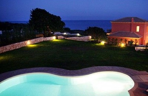 Skala Villa | Villa Brio Exclusive Villa A:Spacious, waterfront, private, jetty, next to Skala