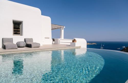 Psarou House | Villa Camelia 2 - Psarou View - Private pool and Jacuzzi