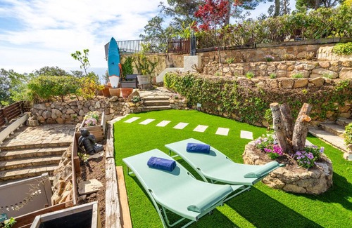 Lloret de Mar Villa | Villa Can Toni Lux Experience, ideal Familias con Vista Mar & AirCon