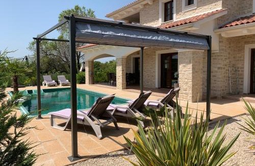 Krk Villa | Villa Cecilia - 4 bedrooms, 4 bathrooms, heated inside pool, gym