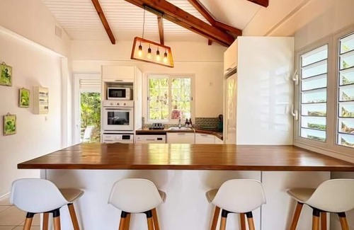 Le Marin Villa | Villa Claragane: private pool, sea & forest view, ideal for 4 travelers.