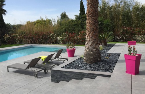 Massilia Villa | VILLA CONTEMPORAINE private pool 5* tourist residence close to beaches