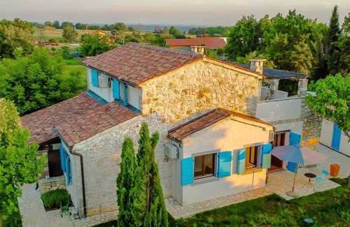 Kastelir-Labinci Villa | Villa Cypress beautiful house with privacy pool