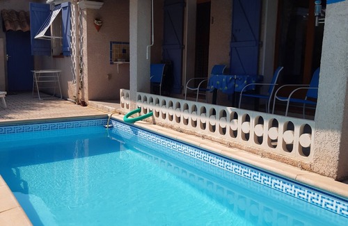 La Faviere Villa | Villa de Charme F3 à 600m de la Mer avec Piscine et Garage à La Favière