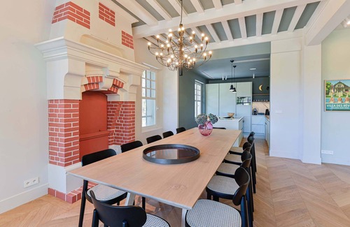 Villers-sur-Mer Villa | Villa des Rêves: Luxury in Villers, Pool, Jacuzzi & Padel court