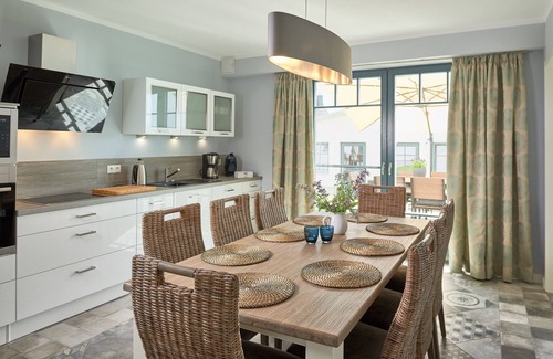 Sellin Villa | VILLA EMMA 4A- luxury with sauna, whirlpool, fireplace, view, for 8 pers.+ Babybet