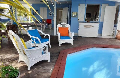 Saint-Francois Villa | Villa ensoleillée avec piscine privée à Saint-François