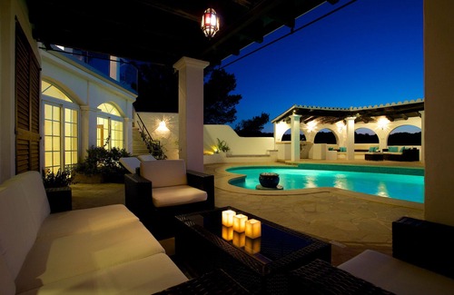 Sant Antoni de Portmany Villa | Villa Melograno - Luxury Villa With Magical Sunset Views over Cala Salada