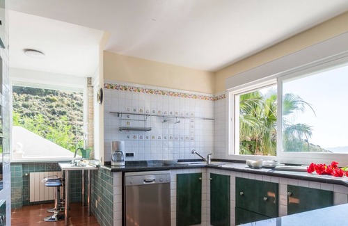 Salobrena Villa | Villa Esmeralda with private heated pool, sauna and great view