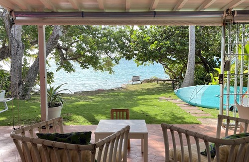 Grande-Terre House | Villa et sa Plage Privée au Bord du Lagon de Saint-françois