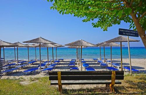 Nea Propontida Villa | Villa Fofo - Beautiful Sea Front Villa with 650m2 garden