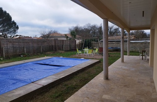 Saint-Sulpice-et-Cameyrac House | Villa Darna au Calme Avec Piscine, Proche Bordeaux