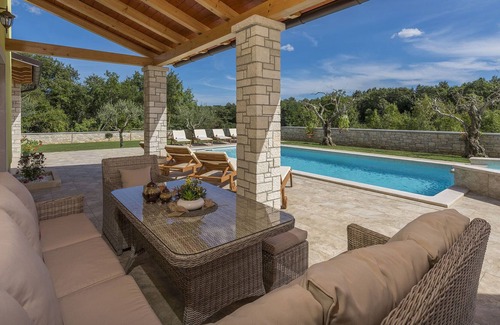 Jakovici Cottage | Villa Garden with pool, jacuzzi and garden offering relaxation and privacy