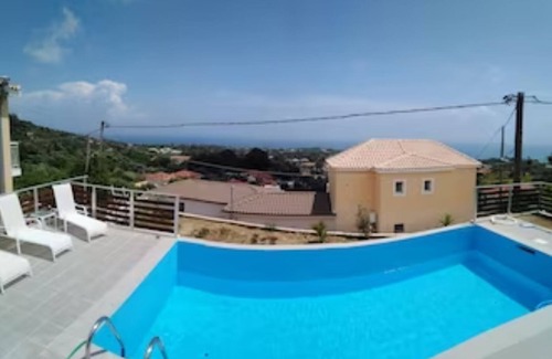 Ratzakli Villa | Villa George Sunrice .3br .private Pool .free Parking .sea Views