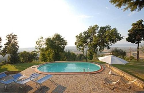 Paciano Villa | Villa Giara - Piscina vista Lago Trasimeno Umbria