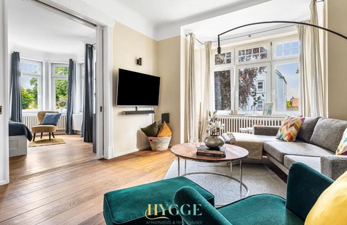 Kappeln Villa | Villa Hygge in Kappeln - Design Ferienwohnungen mit Saunawagen