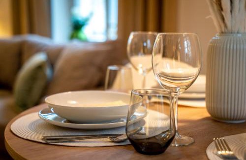 Bad Salzuflen Apartment | VILLA I 100m Kurpark I Wintergarten Boxspringbett I NETFLIX