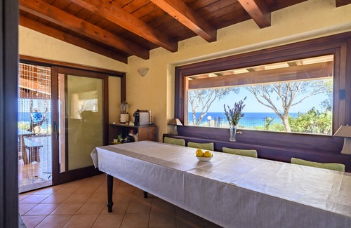 Tortoli Villa | 'Villa il Panorama di Orrí' with Sea View, Garden & A/C