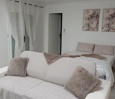 Le Cannet House | Villa Jasmin, bas de villa, à 10 min de Cannes, piscine privée chauffée
