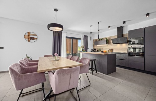 Krnica Villa | Villa Kali near Pula for 8 people with fitness & sea view - pet friendly