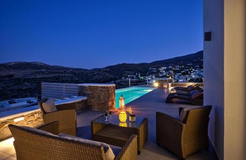 Lefkes Villa | Villa Luxury Magic View