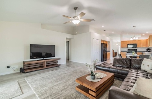 Sabal Harbour House | Villa Madeira -Stylish Pool Abode with Lake Views by Gulfcoast Holiday Homes