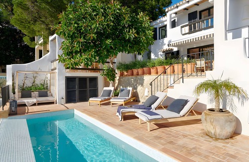 Port d'Andraitx Villa | Villa 'Mallorquin Oasis' with Sea View, Wi-Fi and Air Conditioning