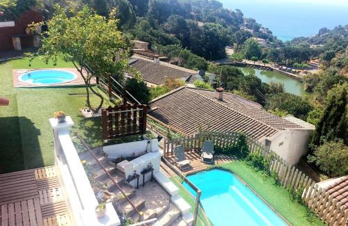 Tossa de Mar House | Villa Mar i Cel con jacuzzi