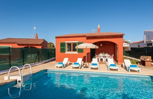 Cap d'Artrutx Villa | Villa Mar i Mar: Large Private Pool, A/C, WiFi
