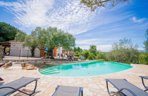 Gurgazu Villa | Villa Mare è Macchia Accasà vue mer à Bonifacio