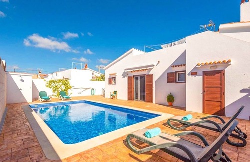 Cala en Porter Villa | Villa Mari: Large Private Pool, Walk to Beach, A/C, WiFi, Car Not Required