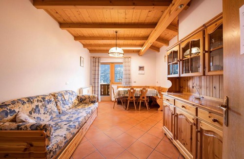 Vigo di Fassa Apartment | Villa Mazzel with balcony
