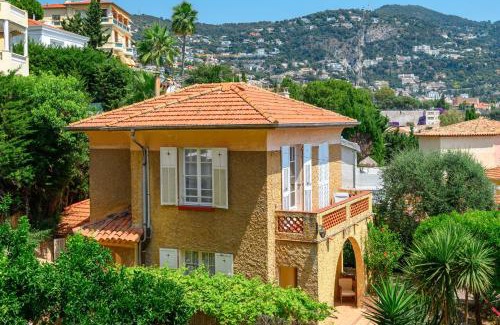 Villefranche-sur-Mer Villa | Villa Mi Rancho Vue mer - Wifi, Parking, Jardin