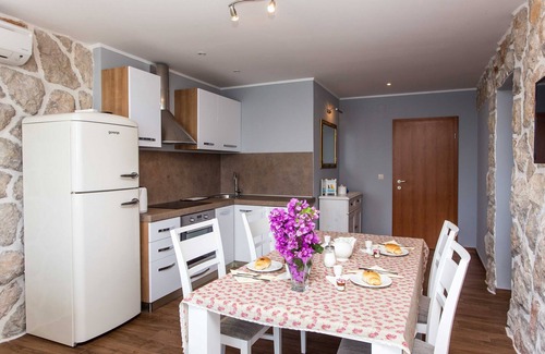 Mlini Apartment | Villa Mirjana - One Bedroom Apartment with Terrace and Sea View (Palma)