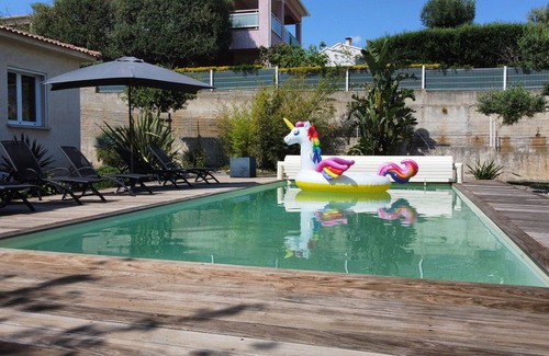 Furiani Villa | Villa Moderne Avec Piscine Chauffée a 5 Minutes de la Plage