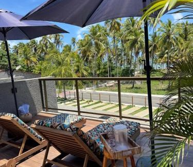 Japaratinga Apartment | Villa Naluri - Apartamento 2 Quartos - Vista Mar