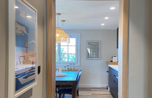 Sainte-Maxime City Centre Cottage | VILLA NONNA/90m2, 3 bedrooms, 50m2 terrace, griddle, free Wifi and Netflix