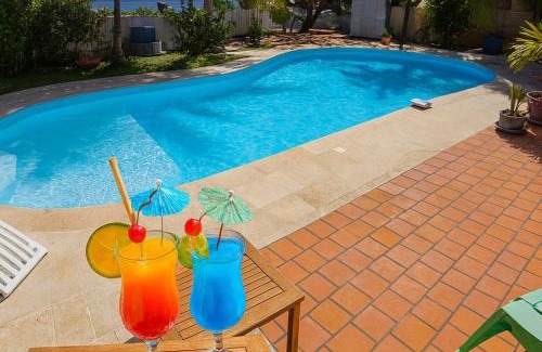 Bourg-Murat Villa | Villa O'rizon Bleu - Piscine XXL et vue mer panoramique sur St Gilles les Bains