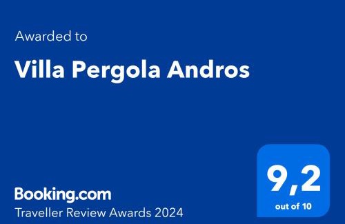 Ydrousa Villa | Villa Pergola Andros