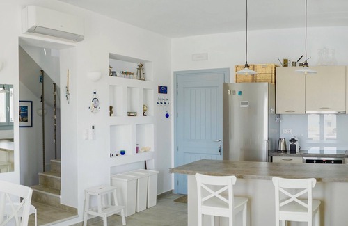 Plaka Villa | VILLA PERGOLA, private villa, private pool and amazing view.Quiet area.