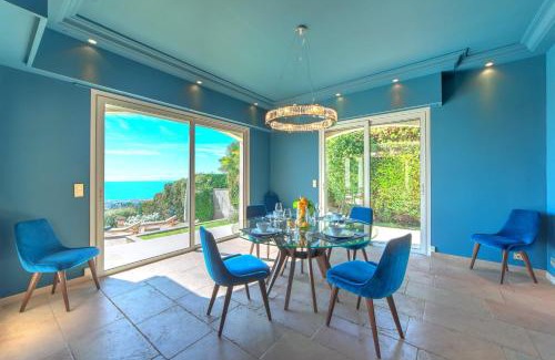 Vallauris Villa | Villa Pertuades Villa with amazing sea view and swimming pool
