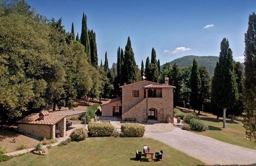 Monteverdi Marittimo Villa | Villa 'Podere Cafaggio' with Private Pool, Private Terrace and Air Conditioning