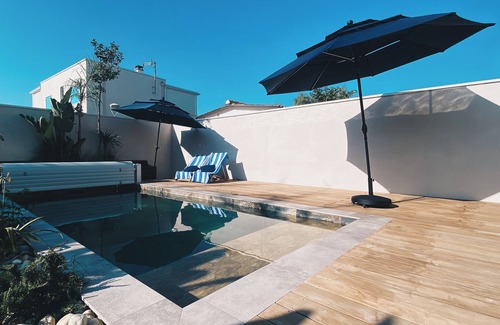 Carnon-Plage Villa | Villa Premium Avec Piscine à 1 Minute à Pied de la Plage !