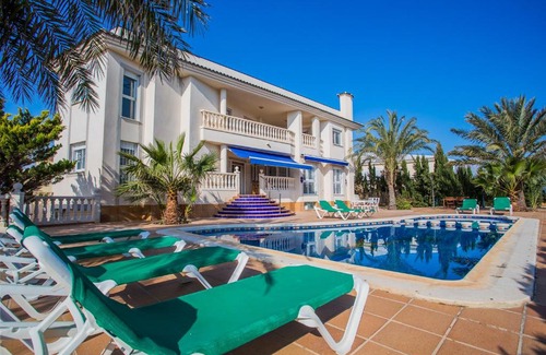San Javier Villa | Villa Primera línea del Mediterráneo y piscina privada.