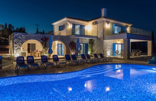 Askos Villa | Villa private pool, panoramic view!