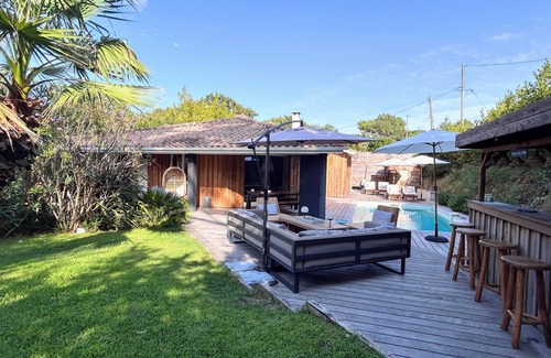 La Teste-de-Buch House | Villa Proche Golf D'arcachon Avec Piscine Chauffée
