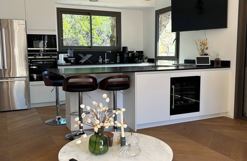 Ajaccio House | Villa Raphael, splendid view of the Sanguinaires with swimming pool 5 minutes from the beach